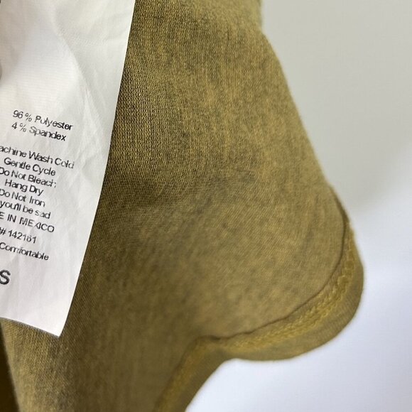 Lularoe Maurine Bell Sleeve Dress Womens Size Small Olive Mustard - Picture 9 of 10